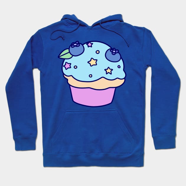 Blueberry Cupcake Hoodie by saradaboru